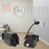 Muelnmey 5 Set Extension Cord Ends Electrical Replacement Plug and