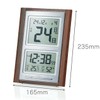 Adesso NAR-102 Daily Radio Clock, Digital, Lucky-Day, Temperature, Humidity, Date,