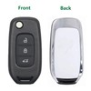 Heart Horse 3-Button Car Key Shell Remote Control Key Case