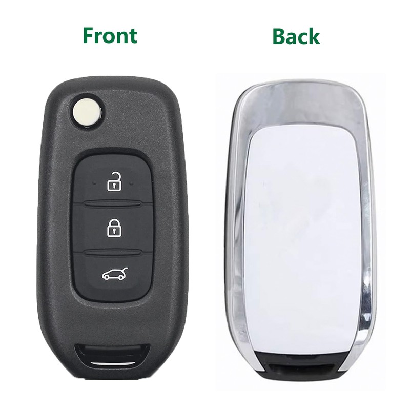 Heart Horse 3-Button Car Key Shell Remote Control Key Case