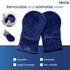 REVIX Microwavable Therapy Mittens for Hands and Fingers, Moist Heat