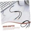 CAXUSD 1pc Headphone Audio Splitter y Adapter Cable Compact Earphone