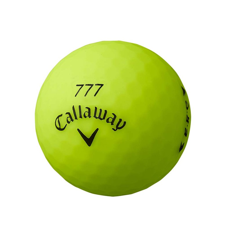 Callaway Golf Balls, ERC Balls, Bold Yellow, 2019 Model, 1