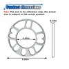 KITUREK 2PCS 5mm Universal Wheel Spacer, Wheel Spacer for 4