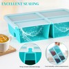 4 Pack Silicone Freezer Trays With Lid, 1 Cup Silicone
