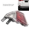 Rear Bumper Reflector Light Waterproof Reflector Light Stop Lamp for
