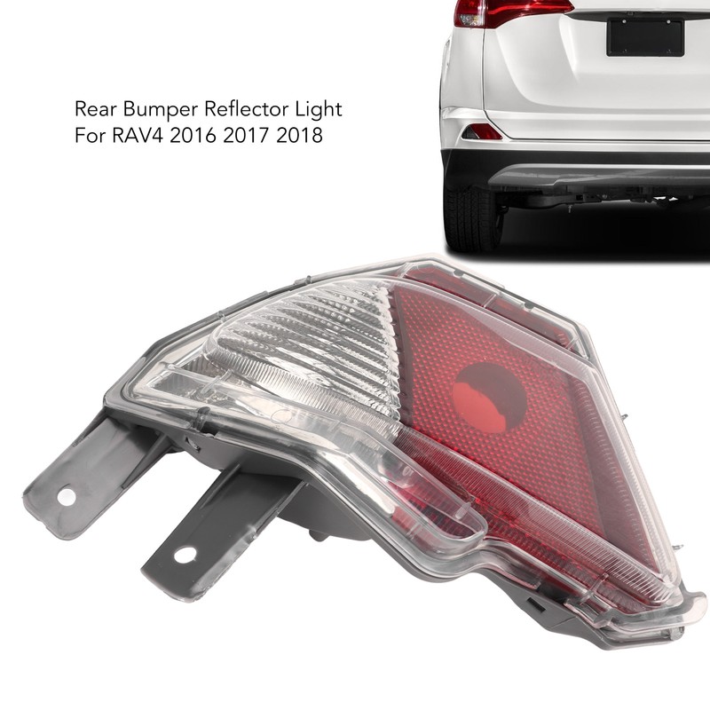 Rear Bumper Reflector Light Waterproof Reflector Light Stop Lamp for