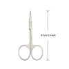Cuticle Scissors Nail Scissors for Eyebrow Eyelash Nose Hair Beard