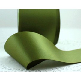 25 Yards / 23 Meters of Satin Ribbon 20mm for Gifts Wrap, Party, Sew, Wedding Trimming Crafts, Apron Decorations, Dress, Events, Bow. Many Colours Buy Any 3 Colours & GET 1 Free (Olive Green)