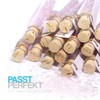 Tuuters 25 x Corks for Closing, Natural Cork, Pointed Cork