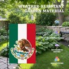 Mexico Garden Flag 12x18 Meixico Eagle Canvas Double Sided Home