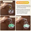 Nuogo 2 Set Sauna Aromatherapy Bowls Oil Cup Holder Swinging