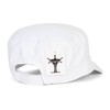 TOP HEADWEAR Cotton Adjustable Cadet Caps - White