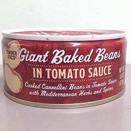 Trader Joe's Giant Baked Beans in Tomato Sauce - PACK OF 4