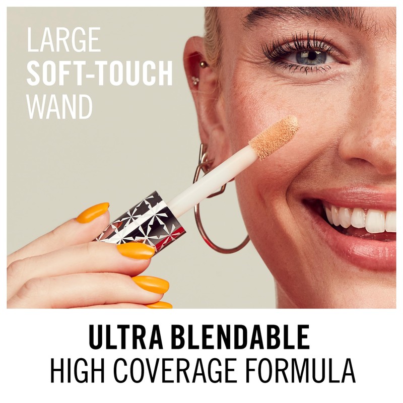 Rimmel London, Multi-Tasker Concealer, 080 Tan, Crease-Proof, Transfer-Proof, Waterproof, Up