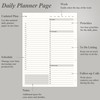 EMSHOI Undated Daily Planner 9.2" X 12", Large To Do