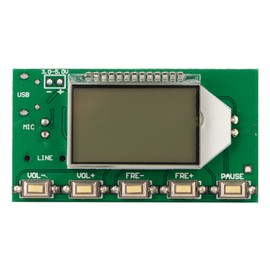 DSP & PLL Digital Wireless Microphone Stereo FM Transmitter Module 87-108MHz