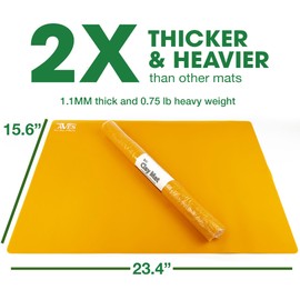 Aves Clay Mat - Non-Stick Craft Mat for Pottery, Polymer Clay, Epoxy and More - Placemat Table Cover with Multiple Uses - Enhance Your Crafting Experience with Easy Cleanup and Precision