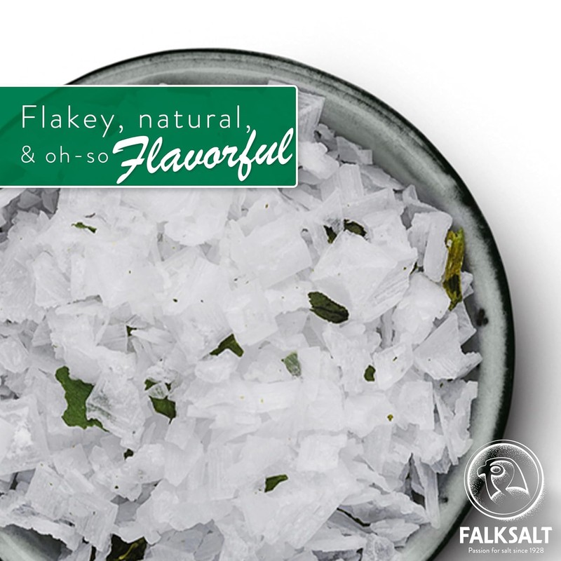 FALKSALT | Wild Garlic Salt Flakes 2.47oz. | Gourmet Finishing