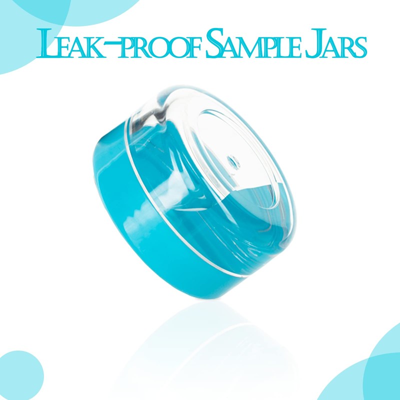 ZEJIA 10 Gram Sample Containers, 20 Count Cosmetic Containers with