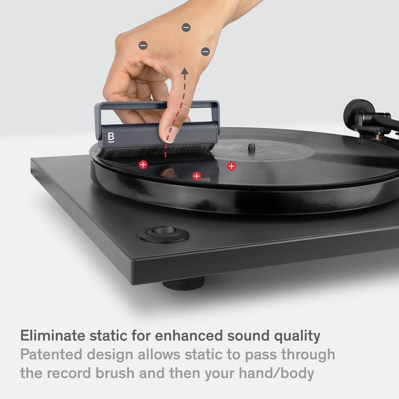 Boundless Audio Record Cleaner Kit - 2-Piece Vinyl Cleaning Kit