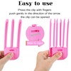 Hair Volume Clip, 2Pcs Volumizing Hair Clips for Fluffy Bangs,
