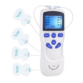 Electric Meridian Massage Machine Dual Output LED Display 8 Modes Digital Meridian Massager with Timing Function