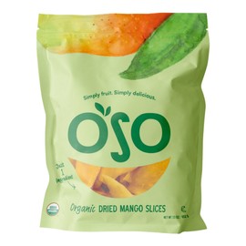 Oso Snacks Organic Mango | No Sugar Added | No Preservatives | 100% Fruit | No GMO | Simply Fruit. Simply Delicious.