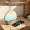 Sunrise Alarm Clock with Radio, White Noise Machine, Wake Up