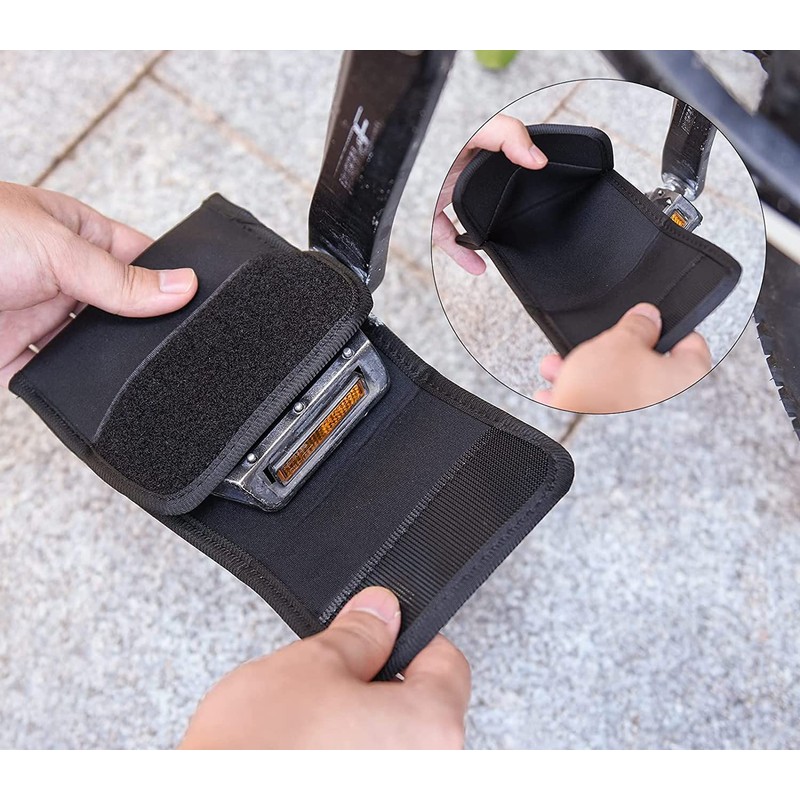 AMMKRO 1 Pair Bicycle Pedal Covers, Neoprene Bike Pedal Covers
