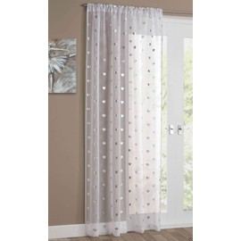 Harmony Silver Metallic Voile 54"