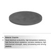 MECCANIXITY Round Graphite Block Disk Ingot High Purity Graphite Electrode