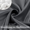 Adubor 100% Silk Pillowcase 80 x 80 cm for Hair