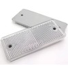 2 x White Reflectors 90 mm x 40 mm –