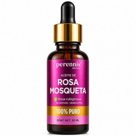 Aceite Rosa Mosqueta Puro Perennis Facial Hidratante Regenerador Piel Estrías Cicatrices Rubiginosa 100 Pura Prensada Frío