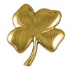 Four Leaf Clover Door Knocker - Brass (Premium Size)