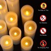 Vinkor Flameless Candles Battery Operated Candles Real Wax Pillar LED