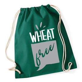 Hippowarehouse Wheat Free Drawstring Cotton School Gym Bag 37cm x 46cm, 12 litres