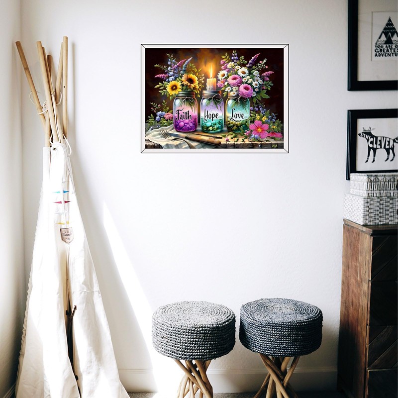500 Piece Jigsaw Puzzle for Adults, (Vase Flower)