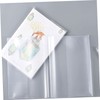 20pcs Clear Book Cover Transparent Book Protector for Soft and