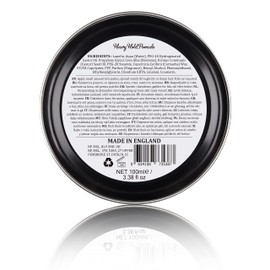 Dapper Dan Heavy Hold Pomade for Men, Strong Hold and High Shine Mens Hair Styling Product, Oil Based, Water Soluble, Liquorice and Vanilla Scent, 2 x 100 ml