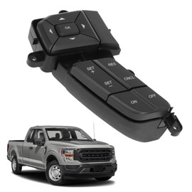 Left Steering Wheel Cluster Display Arrow and Cruise Control Switch for 2015-2020 F-150; 2018-2021 Navigator; 2017-2022 Super Duty; 2021-2023 E-350 Super Duty; 2018-2022 Expedition FL3Z-9C888-AA