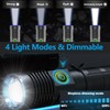 WINDFIRE Multicolor Flashlight 5 in 1 LED Tactical Rechargeable Flashlights
