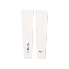 Beams Golf 82490004803 Men’s T-Shirt, Arm Cover (UV Protection), 24SS White