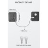 Fridge Lock Refrigerator Lock for Kids with Keys Childproof Combination
