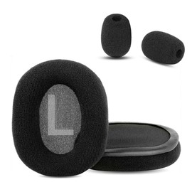 Barracuda X Earpads,HAIZEEN Earpads Compatible with Razer Barracuda X Wireless Gaming Headphones Ear pads Replacement Cushion(Soft Fabric/High-grade Foam)