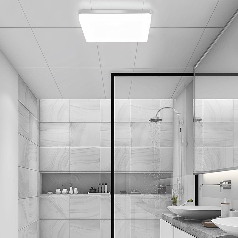 Riserva Square LED Ceiling Light 48W, LED Ceiling Lamp, IP44
