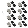 Proster Glass Clamps 8 PCS 6-8mm Stainless Steel 304 Glass