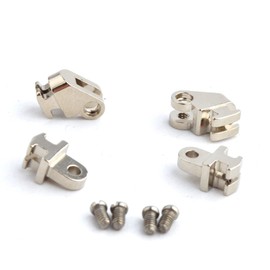 10sets /lot Replacement Eyeglasses Hinge, Optical Spectacle alloy Eyewear Glasses Eyeglasses Hinge Screws Plastic Glasses Repairing Accessories (Color : 10sets)