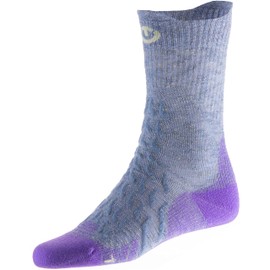 Thermic Women's Trekking Ultra Cool Linen Socks, Grey-Purple, EU 39-40, Grey/Purple